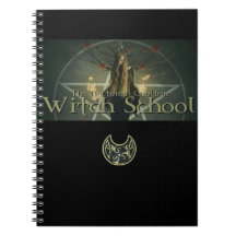 Cuaderno de la escuela de la bruja de TNC