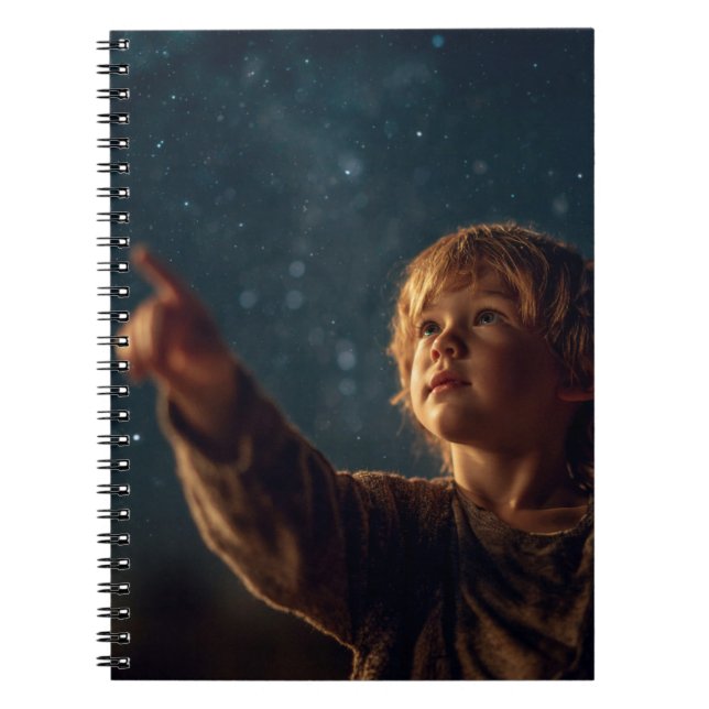 Cuaderno de la Estrella de la Noche Niño Maravilla (Frente)