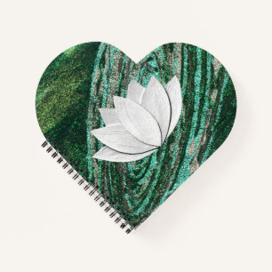 Cuaderno de la forma del corazón de la galaxia del