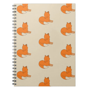 Cuaderno de la foto del dibujo del Fox
