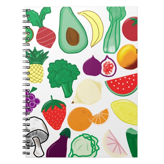 Cuaderno de la fruta y de la verdura (Frente)