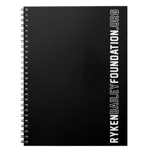 Cuaderno de la fundación de Ryken Bailey (Frente)