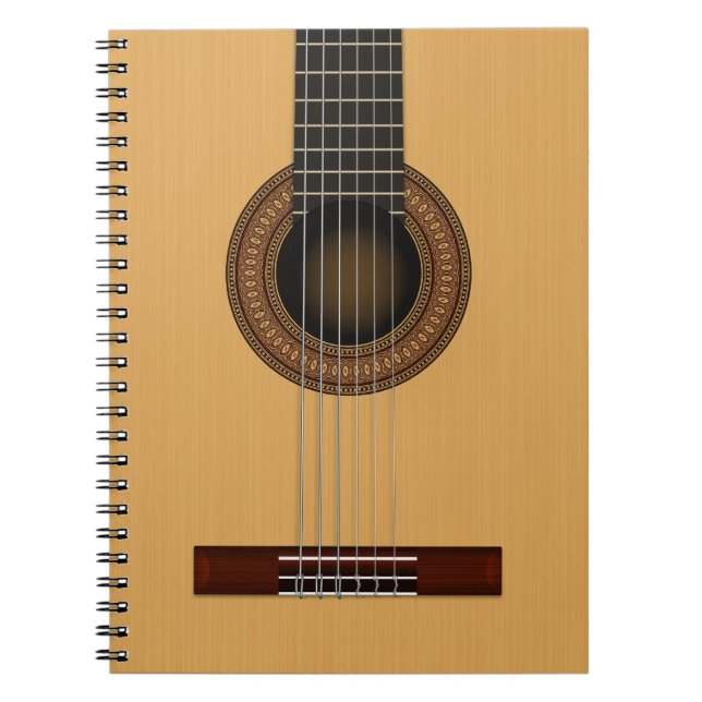 Cuaderno de la guitarra acústica (Frente)