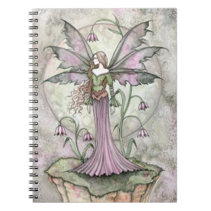 Cuaderno de la Hada de la Flor de la Luna Tranquil