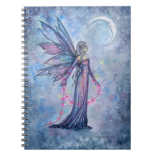 Cuaderno de la Hada de la Luna de Diciembre de Mol
