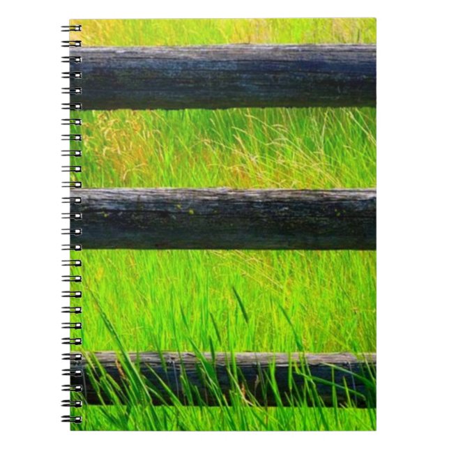Cuaderno de la hierba verde (Frente)