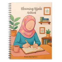 Cuaderno de la Hijabi Floreciente
