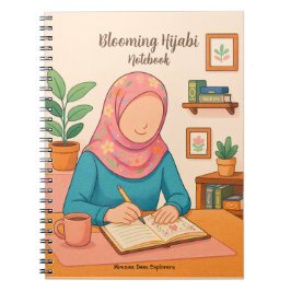Cuaderno de la Hijabi Floreciente