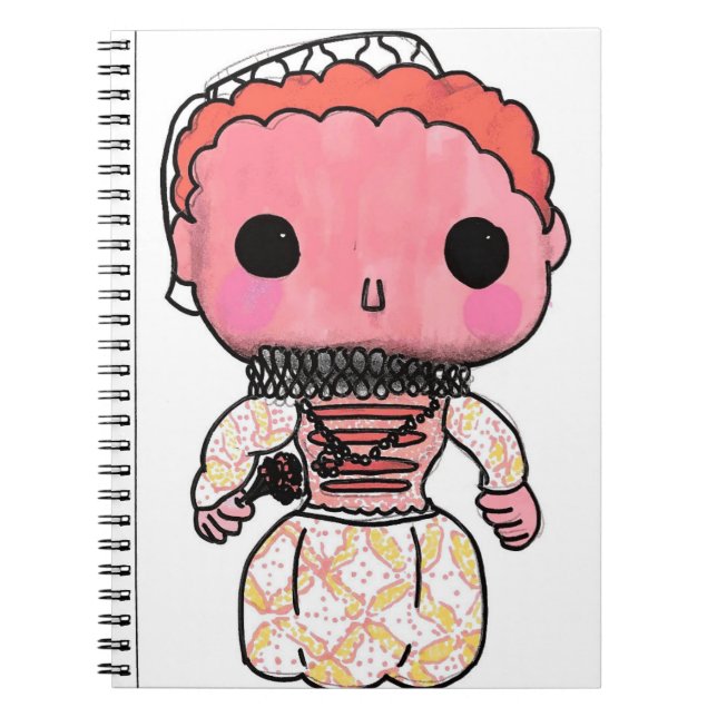 Cuaderno de la historia de Elizabeth I - estilo (Frente)