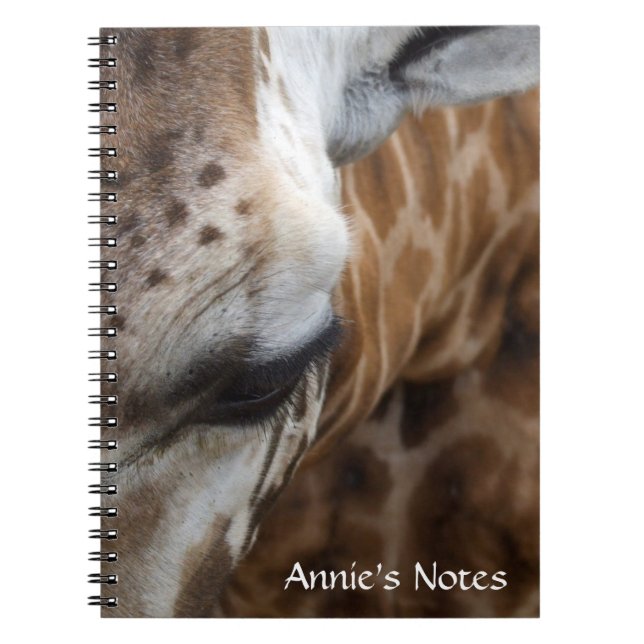 Cuaderno de la jirafa (Frente)