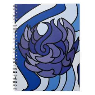 Cuaderno de la llama azul