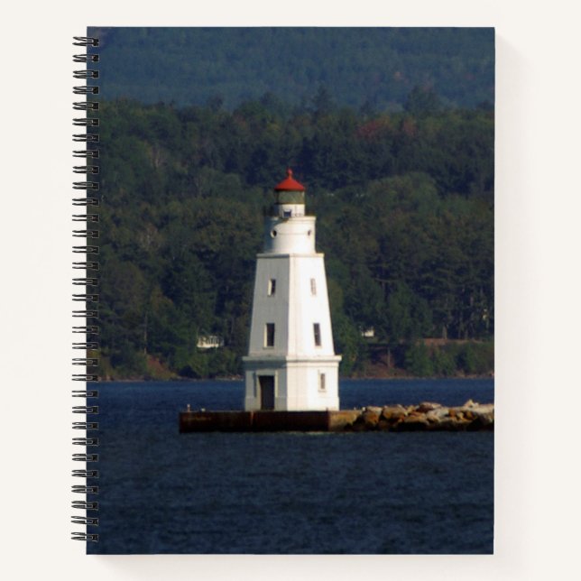 cuaderno de la luz del rompeolas de Ashland (Anverso)