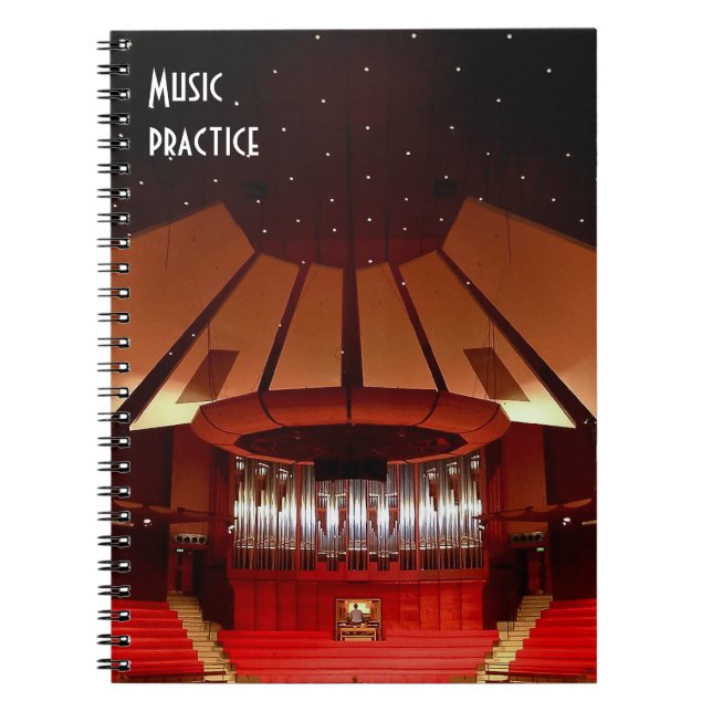 Cuaderno de la música (Frente)