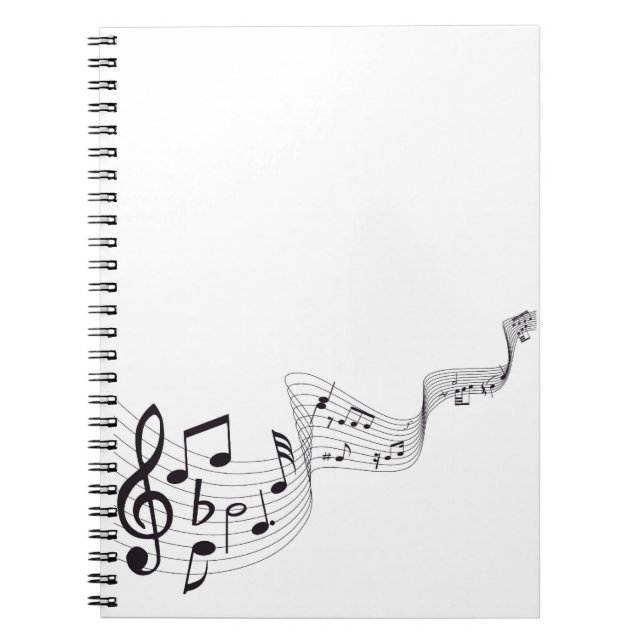 Cuaderno de la nota musical (Frente)