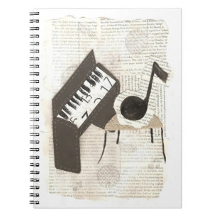 Cuaderno de la nota musical