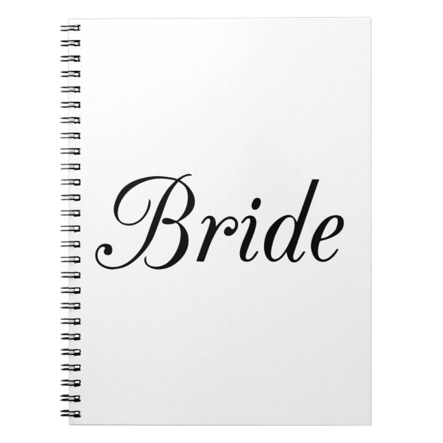 Cuaderno de la novia (Frente)