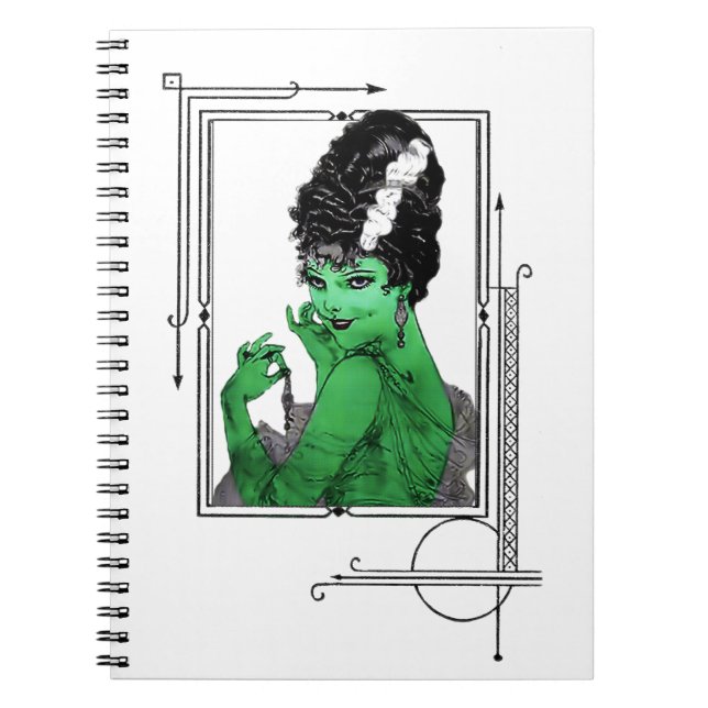 Cuaderno de la novia del art déco (Frente)