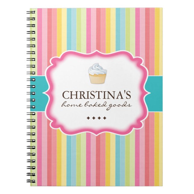 Cuaderno de la panadería de la diversión (Frente)