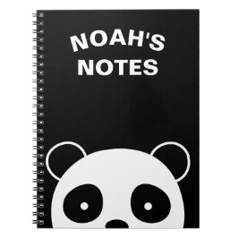 Cuaderno de la panda, cuaderno de la escuela