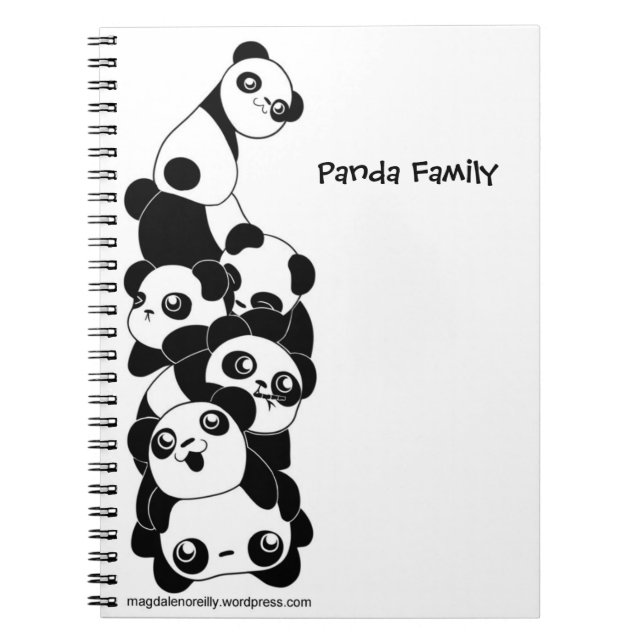 Cuaderno de la panda de Pandastic (Frente)