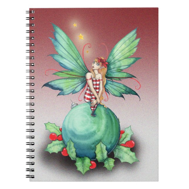 Cuaderno de la pequeña hada de Navidad (Frente)