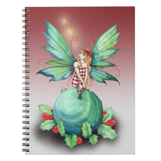 Cuaderno de la pequeña hada de Navidad (Frente)