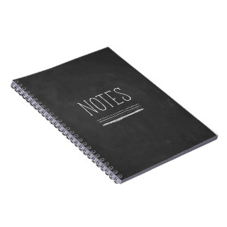 Cuaderno de la pizarra de las notas