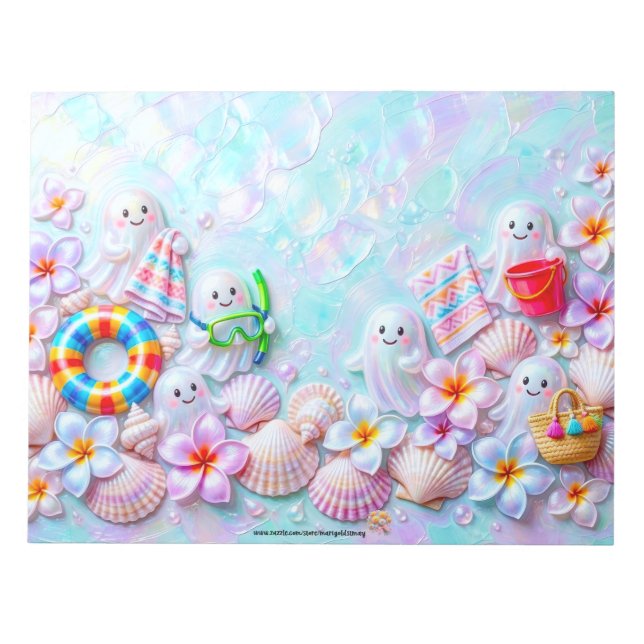 Cuaderno de la playa de fantasmas de Summerween (Frente)