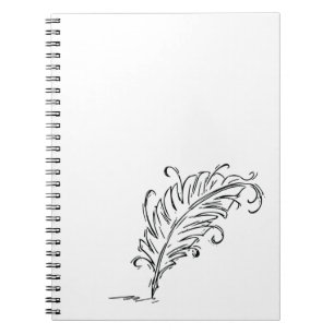 Cuaderno de la pluma de canilla