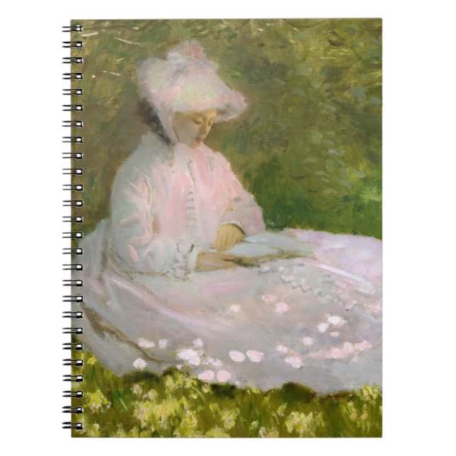 Cuaderno de la primavera de Monet (Frente)