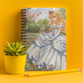Cuaderno de la princesa del jardín de fresas encan