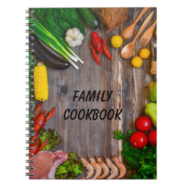 Cuaderno de la receta de la familia