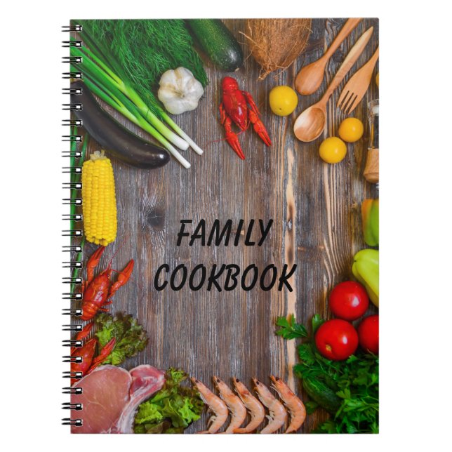 Cuaderno de la receta de la familia (Frente)