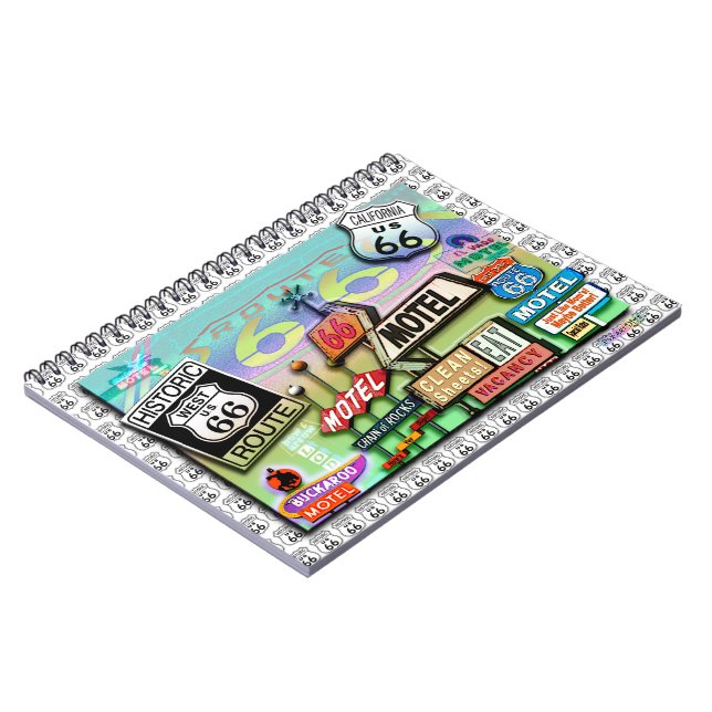 Cuaderno de la ruta 66 (Lado Izquierdo)