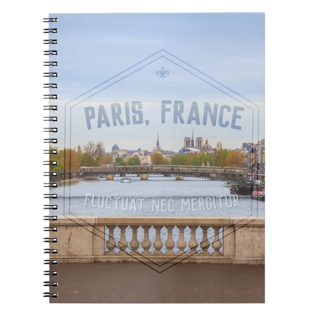 Cuaderno de la serie 02 de París (Frente)