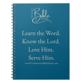 Cuaderno de la serie de Biblias comunitarias