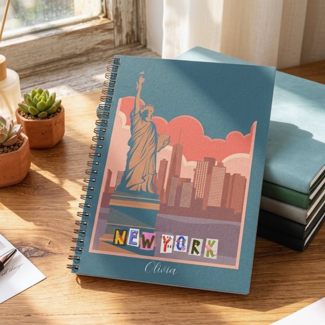 Cuaderno de la silueta de Nueva York Artística – P (Subido por el creador)