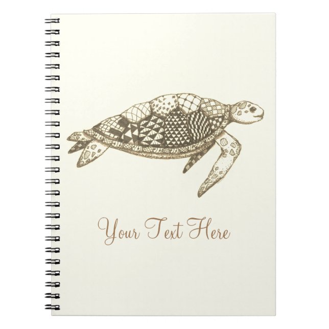 Cuaderno de la tortuga (Frente)