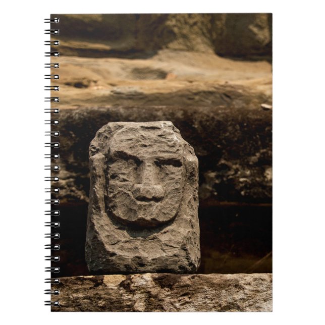 Cuaderno de la Totem de Piedra Sonriente Camboya (Frente)