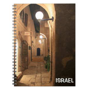 Cuaderno de la vieja Jaffa en Israel