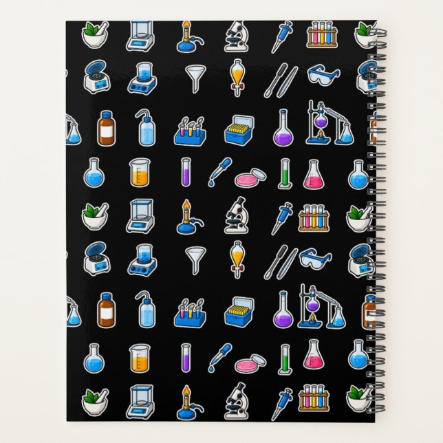 Cuaderno de Laboratorio Personalizado | Ciencia Pe (Reverso)