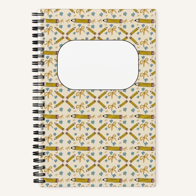 Cuaderno de lápices y cintas (Anverso)