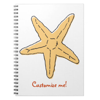 Cuaderno de las estrellas de mar de WhimsyMonger -