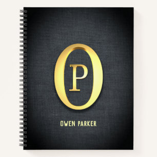 Cuaderno de las Iniciales Doradas