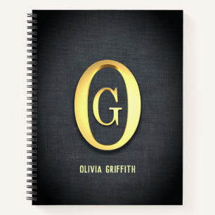 Cuaderno de las Iniciales Doradas