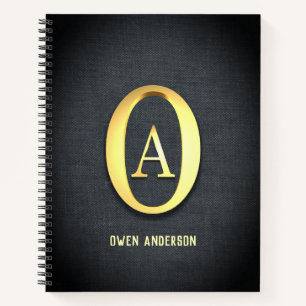 Cuaderno de las Iniciales Doradas
