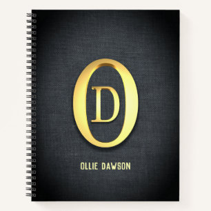 Cuaderno de las Iniciales Doradas