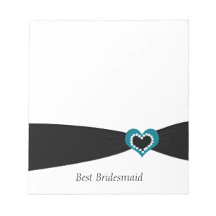 Cuaderno de las mejores damas de honor con cinta n
