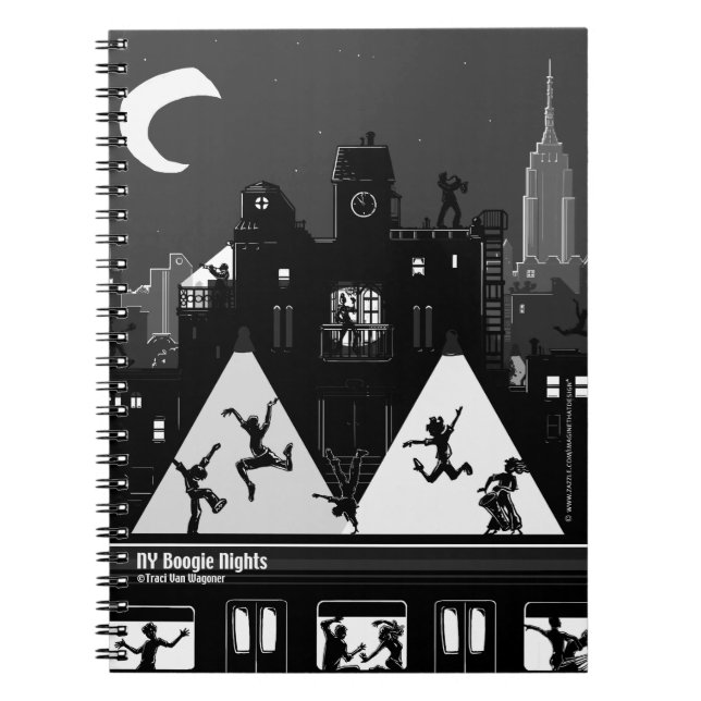 Cuaderno de las noches de la boogie de NY (Frente)