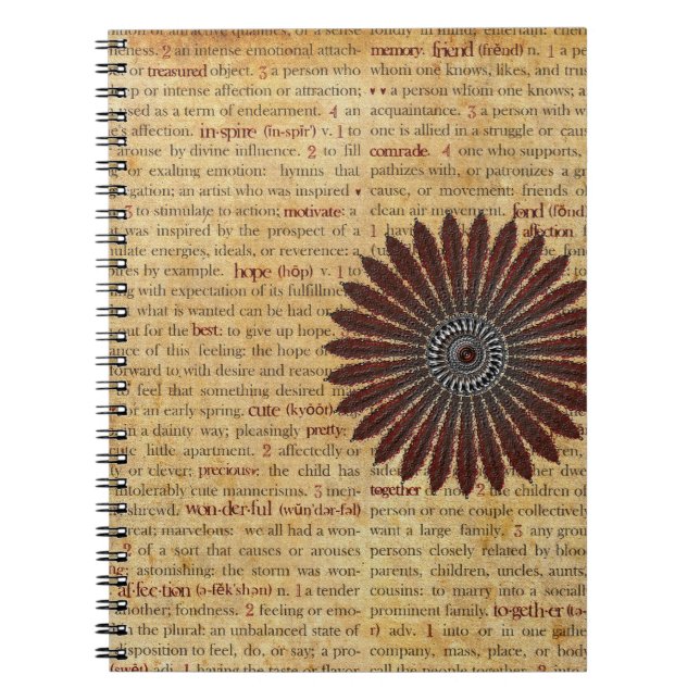 Cuaderno de las palabras (Frente)